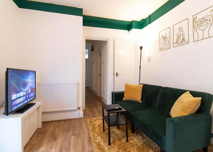 2Bd Garden Flat - Parking - O2,Excel,Cityairport